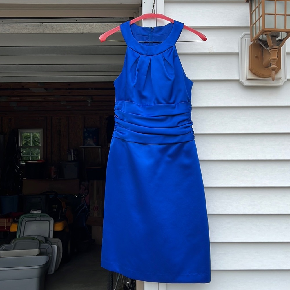 Bridesmaid dress, David’s Bridal, size 2. Worn 1 time.